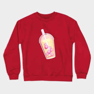 Pink Pearl Milk Tea Crewneck Sweatshirt